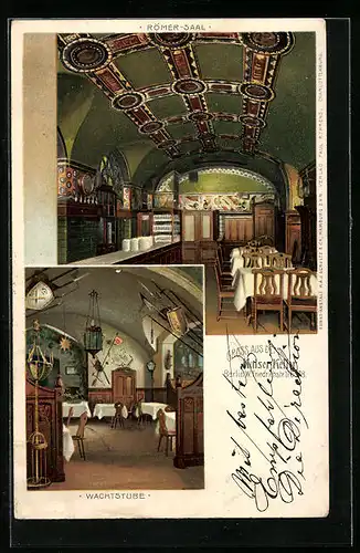 AK Berlin, Gasthaus Kaiserkeller, Friedrichstrasse 176-178, Wachtstube