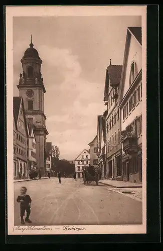 AK Hechingen, Partie beim Marktplatz