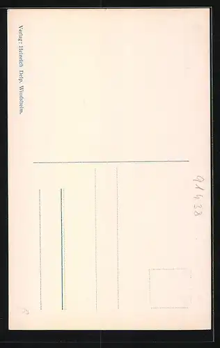 AK Windsheim, Partie am Weinmarkt