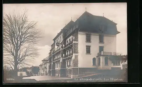 AK La Chaux-de-Fonds, Les Hôpitaux