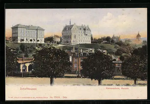 AK Schaffhausen, Kantonschule, Munoth