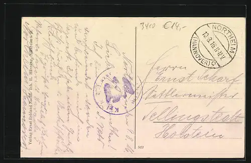 AK Northeim, Rücklings-Allee, Villen