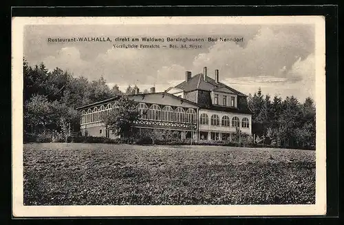 AK Barsinghausen-Bad Nenndorf, Restaurant Walhalla
