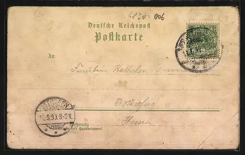 Lithographie Schwetzingen, Abschied d. Kronprinzen Friedrich am Schloss 1870, Bassin m. Fontänen, Moschee m. Merkurtempel
