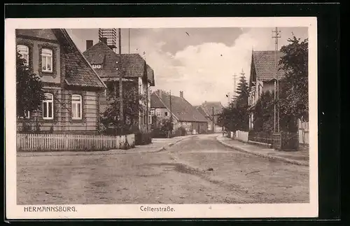 AK Hermannsburg, Partie in der Cellerstrasse