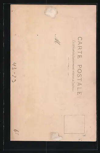 AK Zeitung L`Aurore, Dame posiert mit Tuch