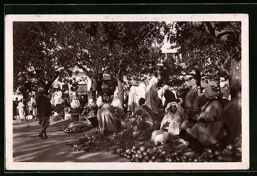 AK Tanger, Marché - Marchands de légumes