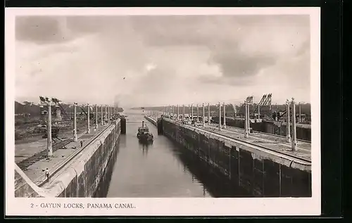 AK Panama Canal, Gatun Locks