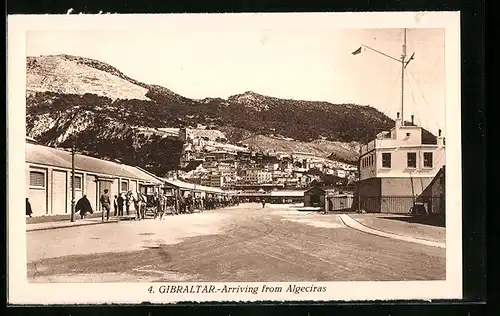 AK Gibraltar, Arriving from Algeciras