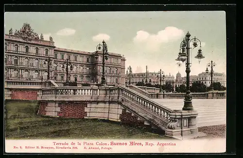 AK Buenos Aires, Terrado de la Plaza Colon