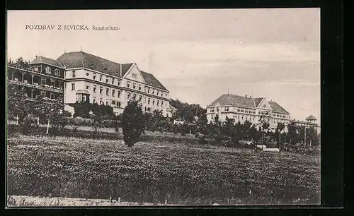 AK Jevicko, Blick auf Sanatorium