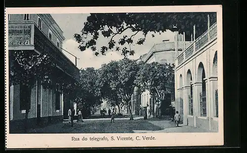 AK Sao Vicente /Cabo Verde, Rua do telegrafo