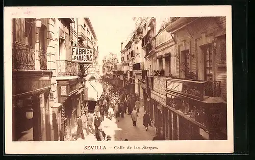 AK Sevilla, Calle de la Sierpes