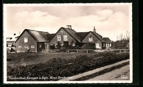 AK Kampen /Sylt, Haus Brodersen