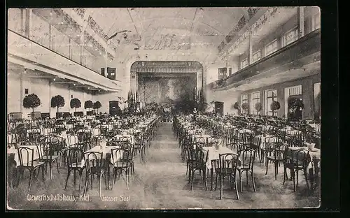 AK Kiel, Gewerkschaftshaus, Grosser Saal