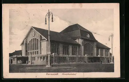 AK Darmstadt, Hauptbahnhof