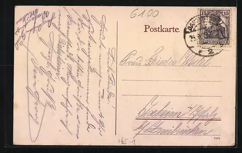 AK Darmstadt, Hauptbahnhof