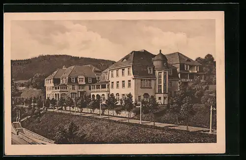 AK Gottleuba, Heilstätte der Landesversicherungs-Anstalt Sachsen, Männerhäuser 1 u. 2