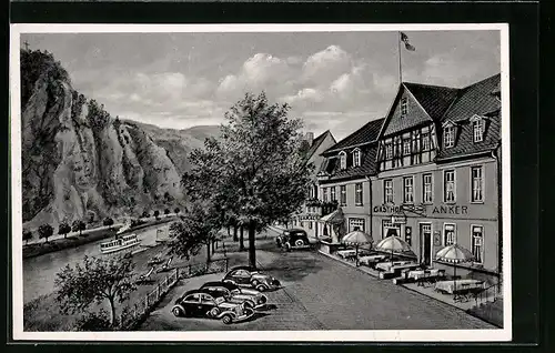 AK Moselkern, Gasthof zum Anker Jakob Gierten Witwe