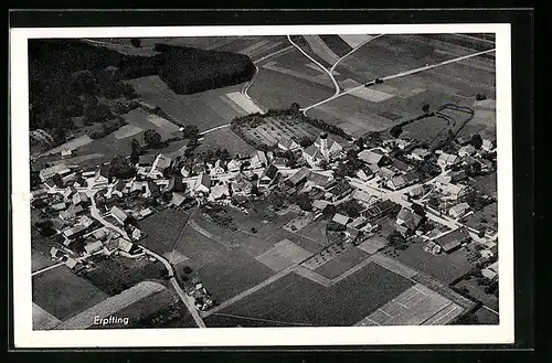 AK Erpfting bei Landsberg, Teilansicht mit Kirche