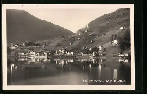 AK Ponte-Tresa /Lago di Lugano, Panorama