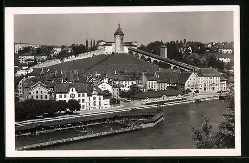 AK Schaffhausen, Freibad mit Munot