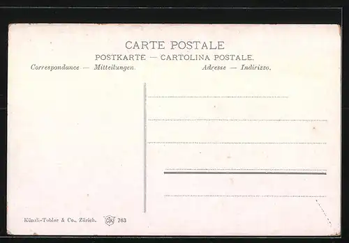 AK Vitznau, Ortspartie mit Kirche