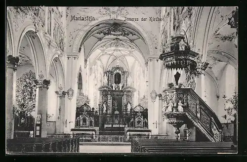 AK Mariastein, Inneres der Kirche