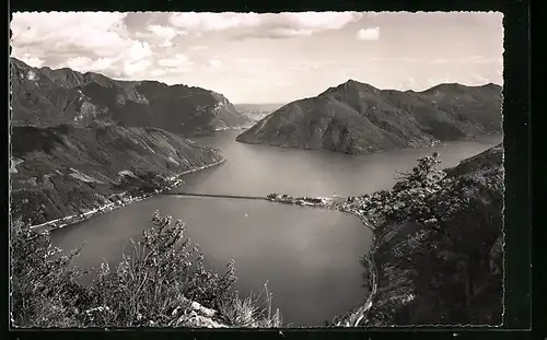 AK Lugano /Lago di Lugano, Ponte di Melide