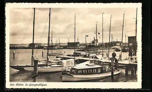 AK Langballigau, Hafen mit Booten