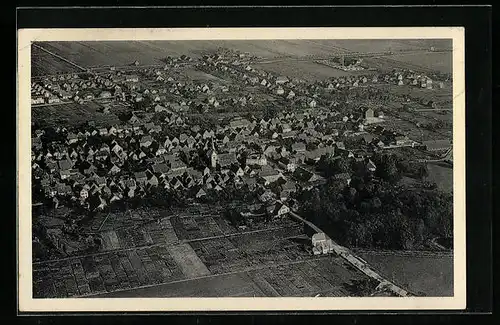 AK Springe, Fliegeraufnahme des Ortes