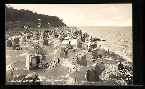 AK Bansin, Strand am Langenberg