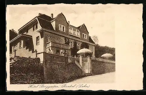 AK Runkel /Lahn, Hotel Berggarten