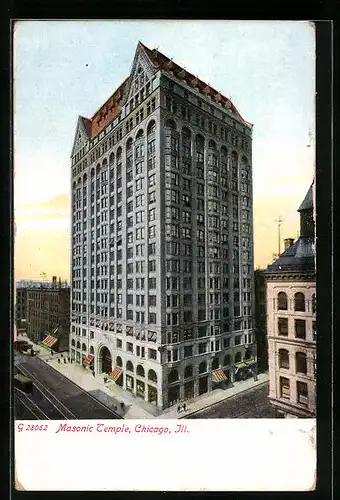 AK Chicago, IL, Masonic Temple
