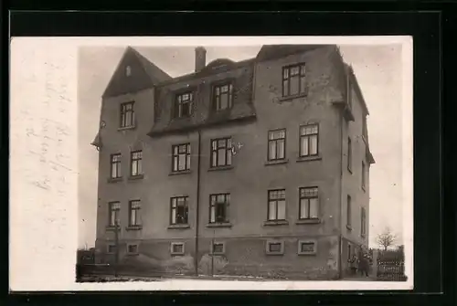 AK Friedrichsgrün bei Zwickau, Haus Heinestrasse 33