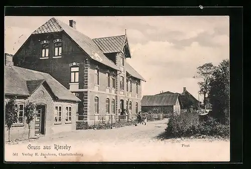 AK Rieseby, Ansicht Post