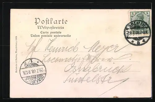 AK Delmenhorst, Kaiserl Postamt