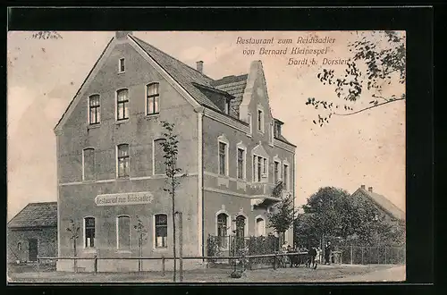 AK Hardt bei Dorsten, Restaurant zum Reichsadler mit Nachbarhaus