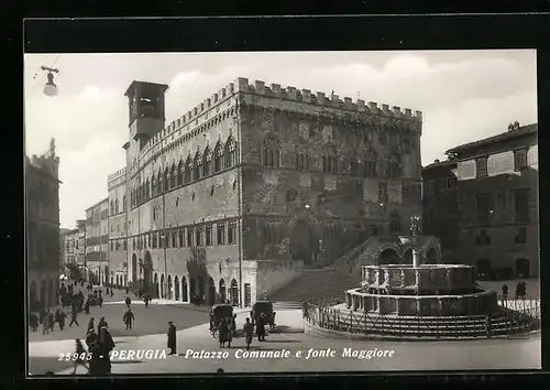 AK Perugia, Palazzo Comunale e fonte Maggiore