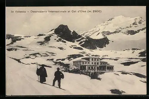 AK Col d`Olen /Valsesia, Osservatorio Internazionale