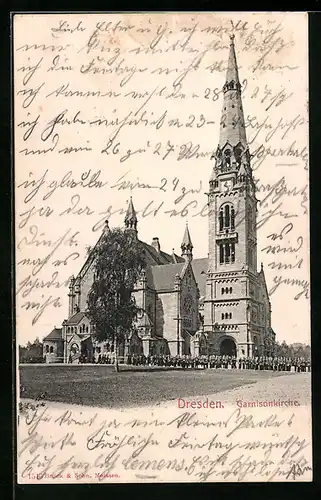 AK Dresden-Neustadt, Garnisonkirche