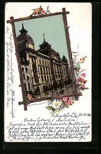 AK Frankfurt a. Main, die Post