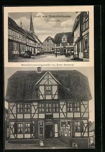 AK Gieboldehausen, Marktstrasse