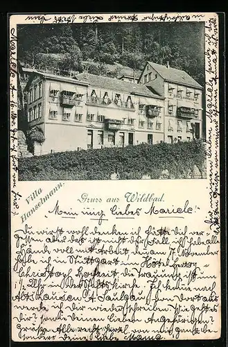 AK Wildbad, Villa Hanselmann