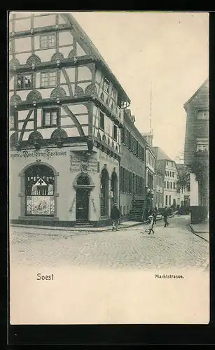 AK Soest, Marktstrasse
