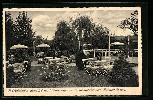 AK Neubruchhausen /Bremen, D. Holldorb`s Gasthof und Sommergarten Zum Hachetal
