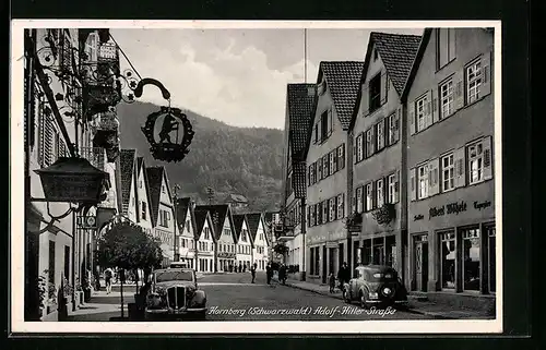 AK Hornberg /Schwarzwald, Strasse