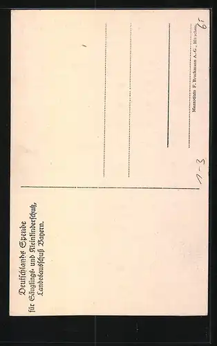 AK Isabelle Prinzessin von Bayern mit ihren Kindern