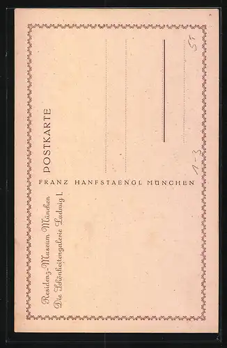 Künstler-AK München, Residenz-Museum, Prinzessin Alexandra von Bayern