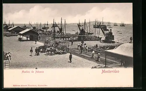 AK Montevideo, Muelles de Aduana